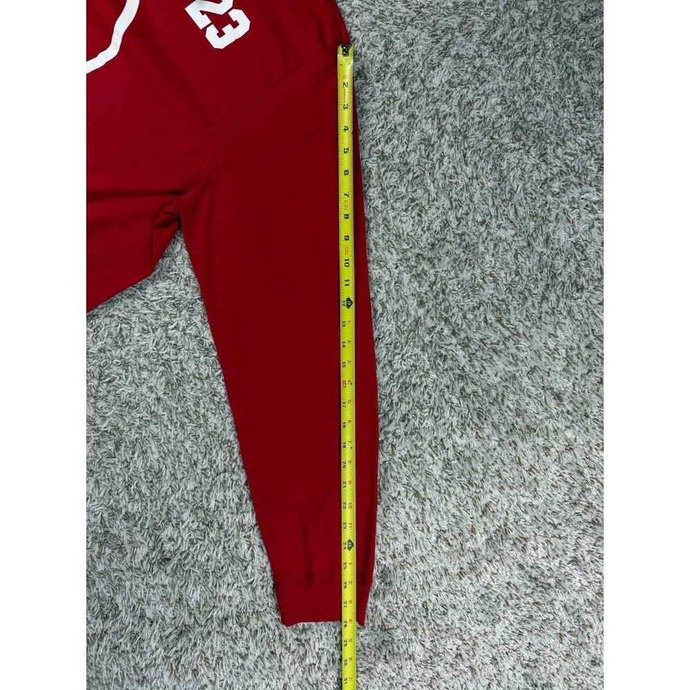 Nike Air Jordan Jumpman Long Sleeve T-Shirt Red Graphic Logo Men's 3XL NWT - Picture 8 of 13